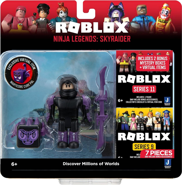 Figurka Jazwares Roblox Legends Skyraider Ninja 7 cm (0191726425014) - obraz 1