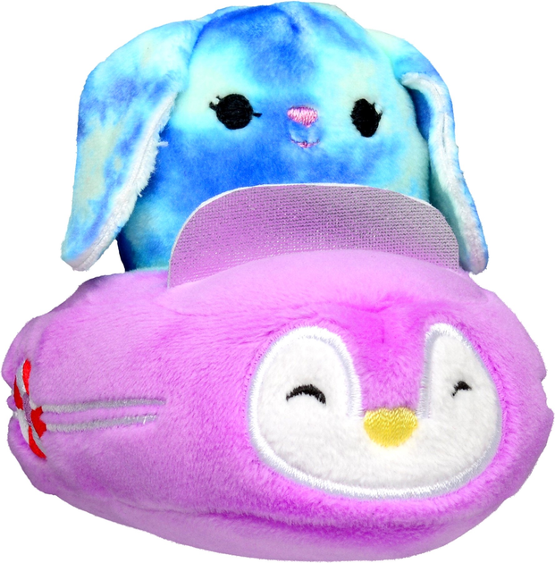 М'яка іграшка Kellytoys Squishmallows Squishville Міні звірятко Боббі з транспортним 5 см (0191726411529) - зображення 1