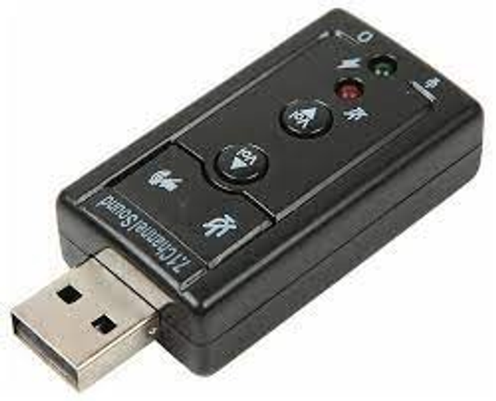 Внешняя звуковая карта USB 7.1 LVD 3D Sound card - изображение 1