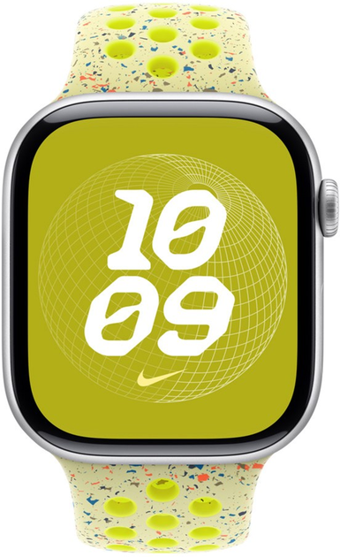 Ремінець Apple Nike Sport Band для Apple Watch 46mm M/L Volt Splash (MXU83) - зображення 2