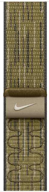 Pasek Apple Nike Sport Loop do Apple Watch 46mm Green/Grey (MXU33) - obraz 3