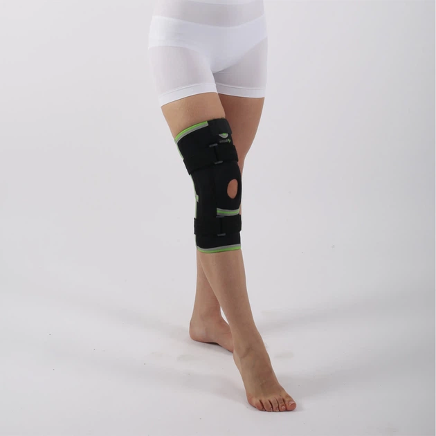 Бандаж на колено с боковыми пружинами и ремнями ORTHOPEDICS MEDICAL SMT2103 наколенник неопреновый Размер XL - Фото 1 Бандаж на колено с боковыми пружинами и ремнями ORTHOPEDICS MEDICAL SMT2103 наколенник неопреновый Размер XL - изображение 1
