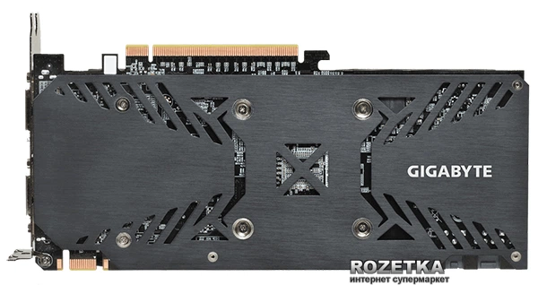 Видеокарта Gigabyte PCI-Ex GeForce GTX 960 4096MB GDDR5 (128bit) (1216/7010) (2 x DVI, HDMI, 3 x DisplayPort) (GV-N960WF2OC-4GD) - изображение 3