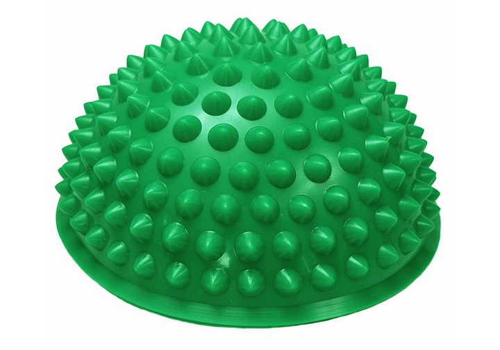Полусфера массажная балансирующая EasyFit EF-3002-GN, 15 см, (жесткая), для йоги, фитнеса, реабилитации Зеленый - Фото 1 Полусфера массажная балансирующая EasyFit EF-3002-GN, 15 см, (жесткая), для йоги, фитнеса, реабилитации Зеленый - изображение 1