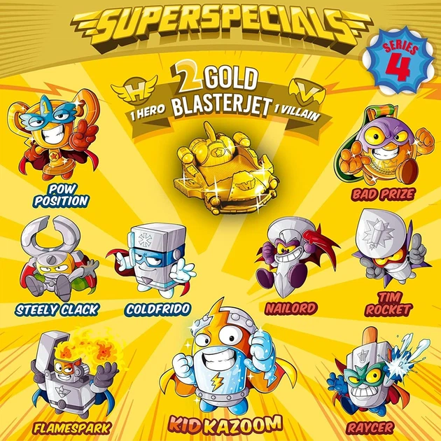 Magic Box Super Things Set Can Series 4 золота банка серія 4 Magicbox Pst4v32tin00 - изображение 4