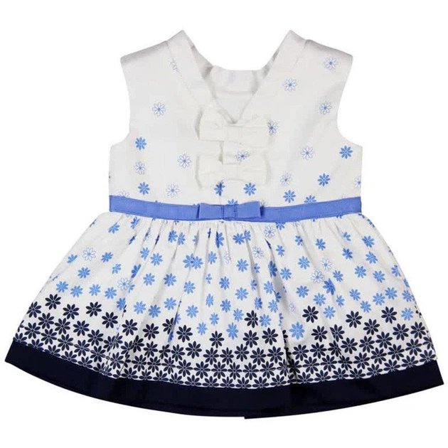 Платье для девочки Boboli 703190 80 см Белый - Фото 1 Платье для девочки Boboli 703190 80 см Белый - изображение 1