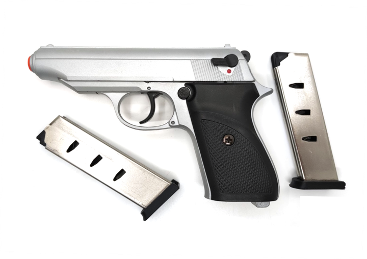 Стартовый пистолет с магазином SUR 2608 matte chrome - изображение 5