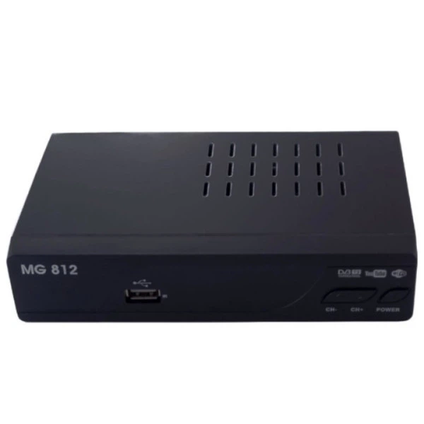 T2 ТВ Тюнер приставка UKC с DVB просмотром IPTV Wi-Fi HDMI USB MEGOGO ресивер приемник MG812 в металлическом корпусе 067j - изображение 3