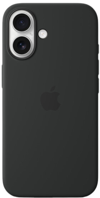 Чохол Apple iPhone 16 Plus Silicone Case MagSafe Black (MYY93) - зображення 4