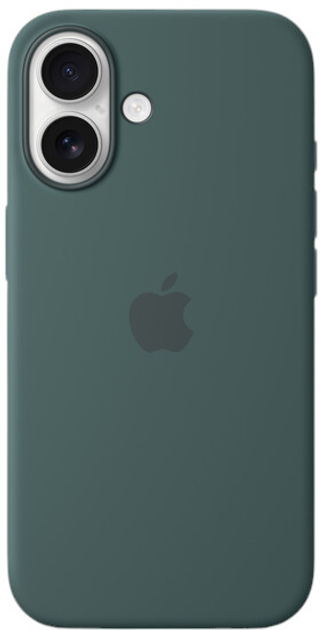 Чохол Apple iPhone 16 Plus Silicone Case MagSafe Lake Green (MYYH3) - зображення 4