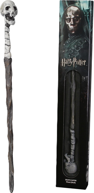 Różdżka The Noble Collection Harry Potter Death Eater Wand (skull) (0812370015535) - obraz 1