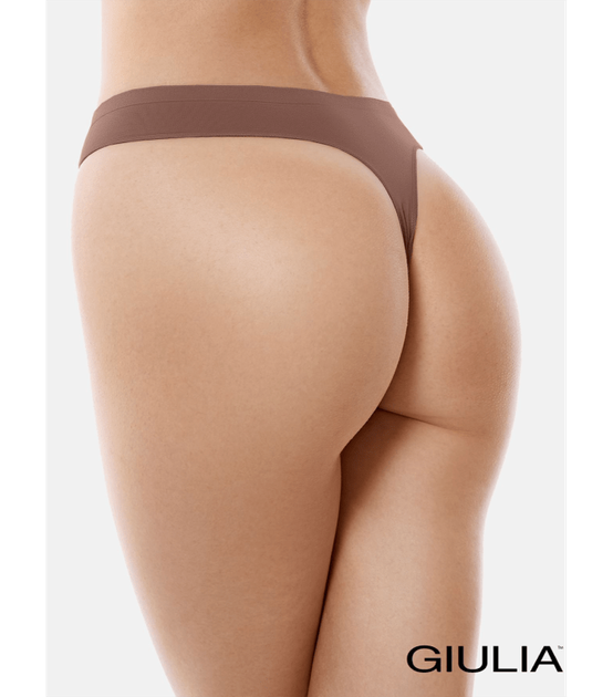 Бесшовные женские трусики-стринг с заниженной талией - Giulia - STRING BRIEFS - S/M - Deep Taupe - Фото 1 Бесшовные женские трусики-стринг с заниженной талией - Giulia - STRING BRIEFS - S/M - Deep Taupe - изображение 1