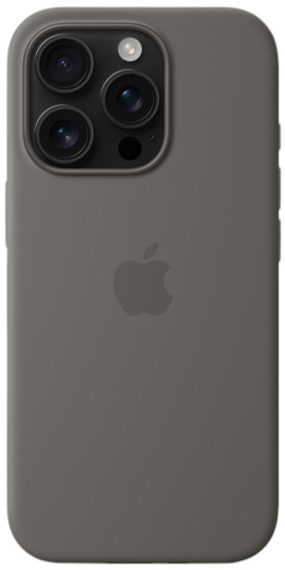 Чохол Apple iPhone 16 Pro Max Silicone Case MagSafe Stone Grey (MYYV3) - зображення 3