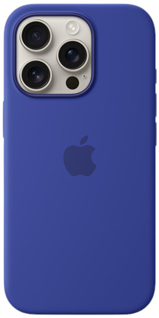 Чохол Apple iPhone 16 Pro Max Silicone Case MagSafe Ultramarine (MYYY3ZM/A) - зображення 1