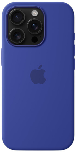 Etui Apple iPhone 16 Pro Max Silicone Case MagSafe Ultramarine (MYYY3) - obraz 4