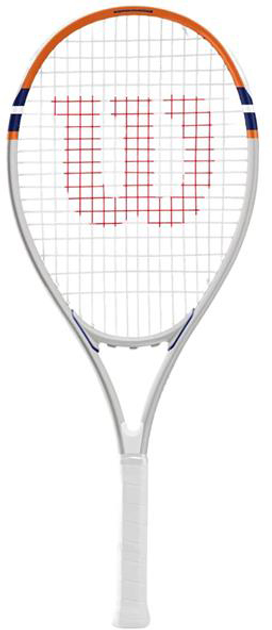 Тенісна ракетка Wilson Roland Garros Triumph TNS RKT2 WR127110U2 4 1/4 Multicolor (0097512652568) - зображення 1