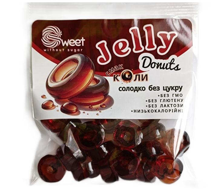 Мармелад желейний Jelly Donuts Вкус колы С сахарозаменителями ...