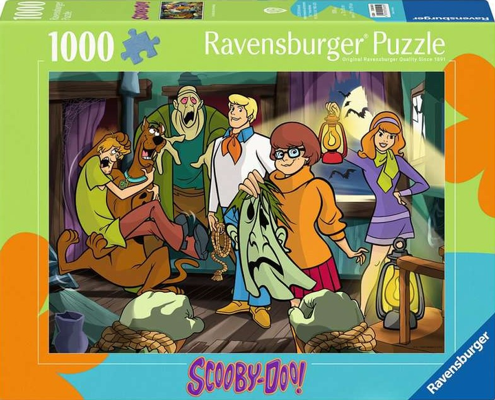 Puzzle Ravensburger Scooby Doo 70 x 50 cm 1000 elementów (4005555004059) - obraz 1