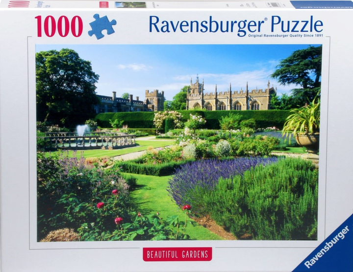 Puzzle Ravensburger Ogród Królowej Anglia 70 x 50 cm 1000 elementów (4005555008484) - obraz 1