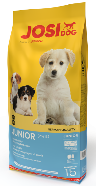 Сухой корм Josi Dog Junior 15 кг (4032254770732) - Фото 1 Сухой корм Josi Dog Junior 15 кг (4032254770732) - изображение 1