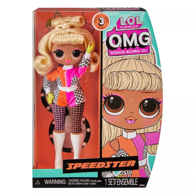 Lalka MGA LOL Surprise OMG HoS Doll S3 Speedster 25 cm (10035051588587) - obraz 1