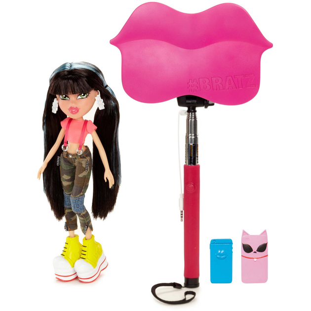 Лялька з аксесуарами MGA Bratz Selfie Stick Jade 26 см (0035051539667) - зображення 1