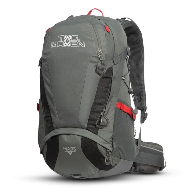 Туристичний наплічник Pentagon MARS 30LT OUTDOOR BACKPACK D16007 Cinder Grey - зображення 1