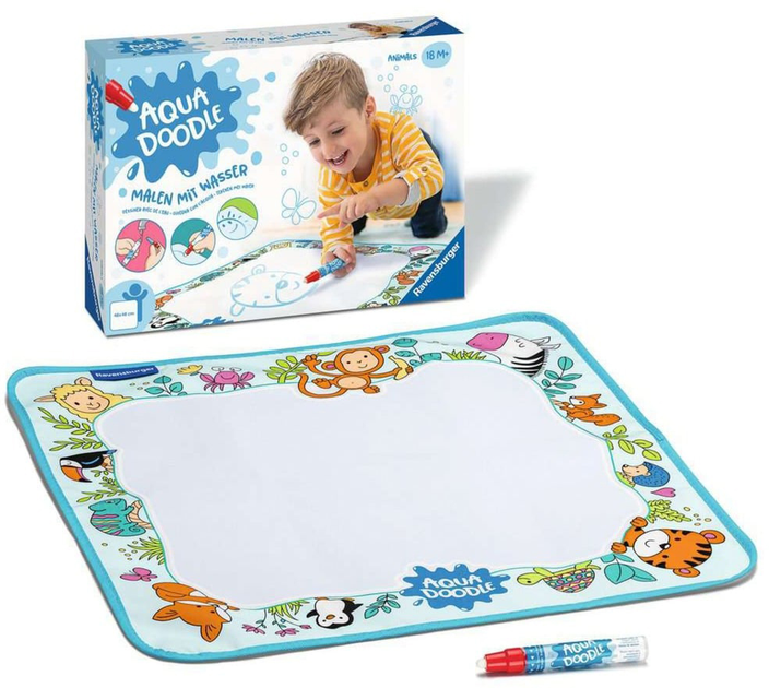 Mata do rysowania Ravensburger Ministeps: Aqua Doodle Animals (4005556045655) - obraz 2