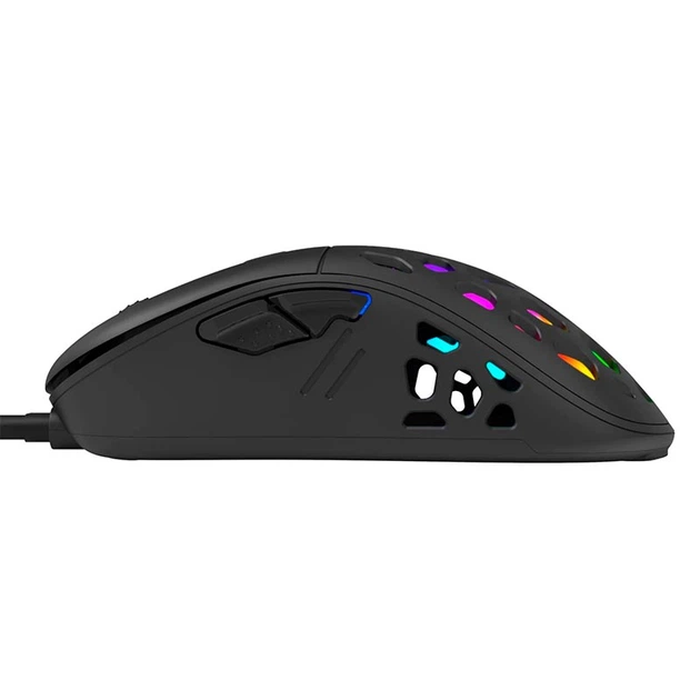 Компьютерная мышь Marvo игровая программируемая проводная 400–3200/10000 dpi Черная (G946) - изображение 2