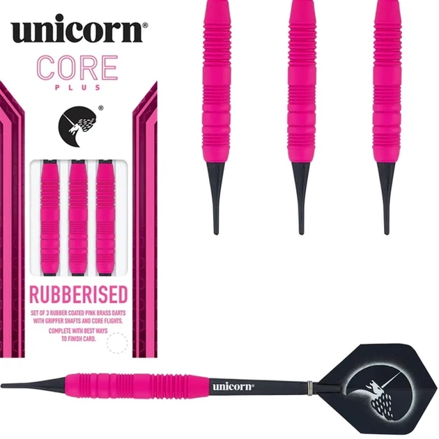 Дроти для дартсу Unicorn Core Plus - 3 шт - зображення 2