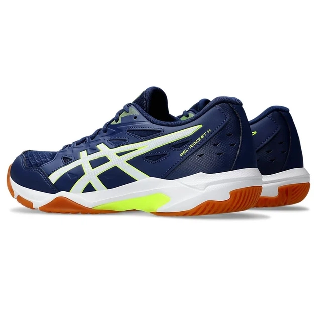 Чоловічі волейбольні кросівки Asics GEL-ROCKET 11 1071A091-403 Синій (39.5) 25 см - изображение 4