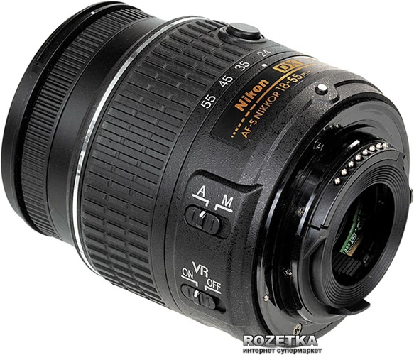 Фотоаппарат Nikon D5500 18-55 VR II Black Kit (VBA440K006) купить