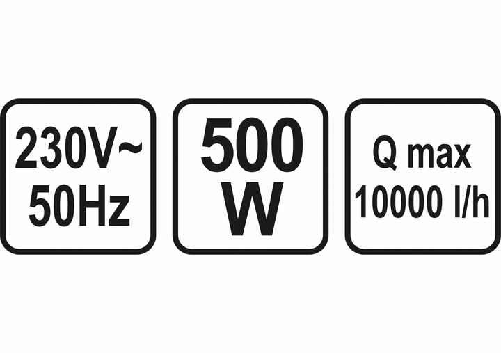 Занурювальний Насос 500 Вт STHOR (79782) - зображення 4