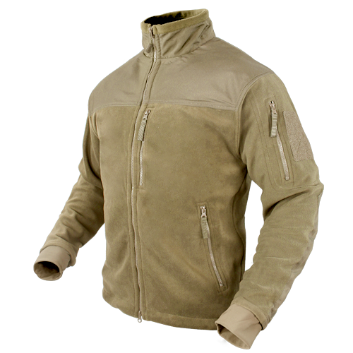 Тактична флісова куртка Condor ALPHA Mirco Fleece Jacket 601 XX-Large, Coyote Brown - зображення 2