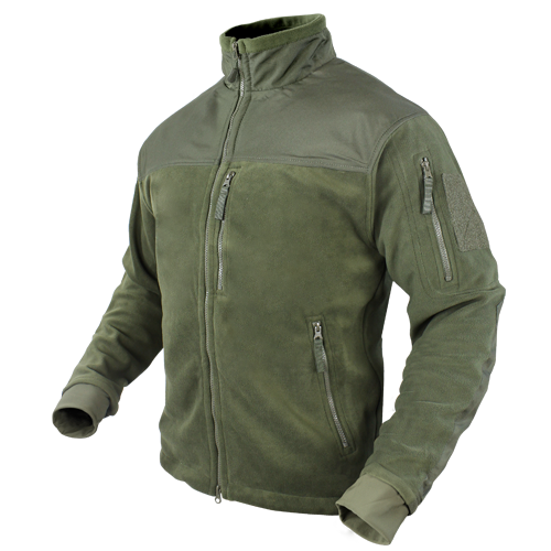 Флісовий тактичний светр Condor ALPHA Mirco Fleece Jacket 601 Small, Чорний - зображення 4