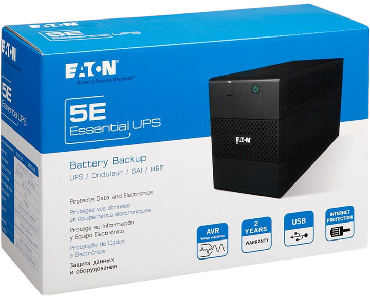 ДБЖ Eaton 5E 1500VA, USB (5E1500IUSB) - зображення 4
