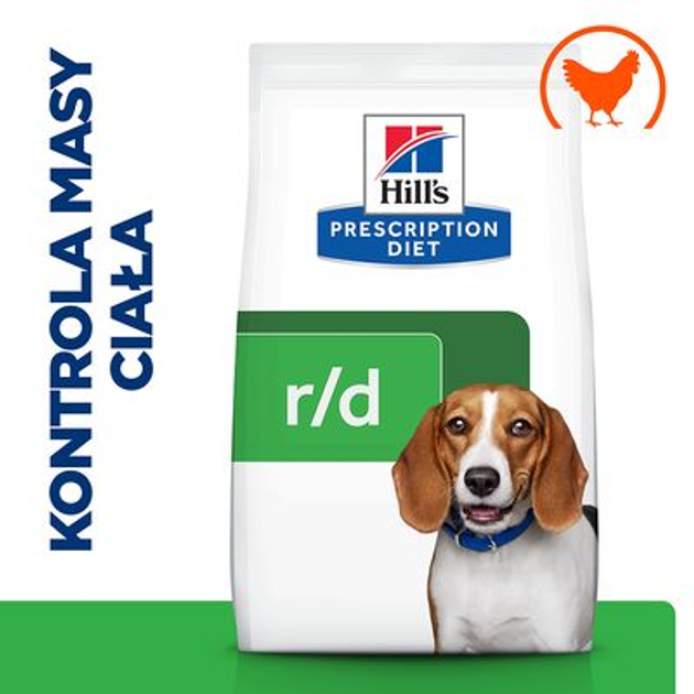 Сухий корм для собак Hill's Prescription Diet r/d Курка 1.5 кг (0052742665306) - зображення 2