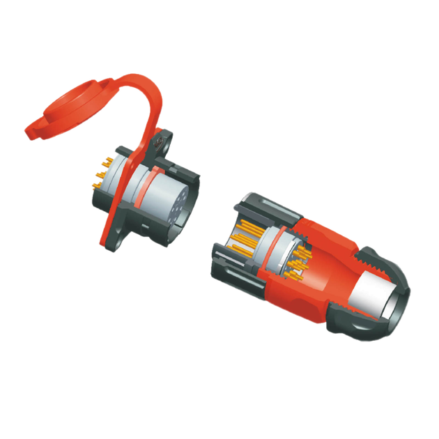 Герметичный разъем вилка CNLINKO pin4 YM-20-C04PE-02-001 - изображение 7