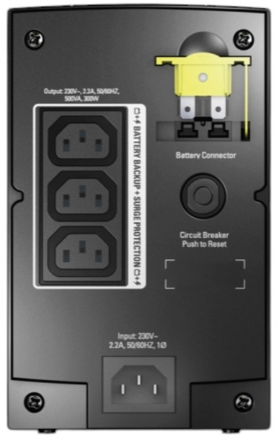 UPS APC Back-UPS 500VA IEC (BX500CI) - obraz 3