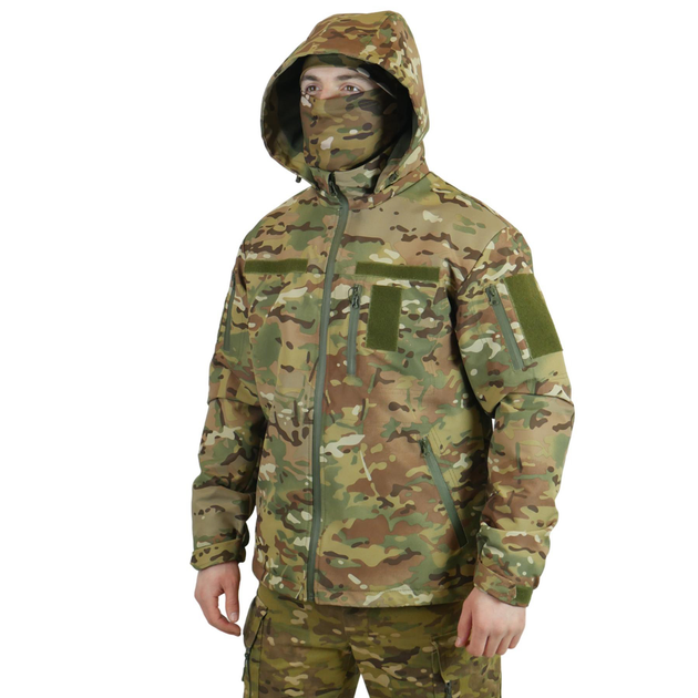 Куртка-ветровка Таслан DK Kiborg Multicam S (48) - зображення 1