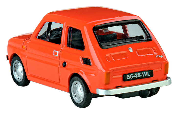 Металева модель Daffi PRL Fiat 126p Being Forty (5905422023253) - зображення 2