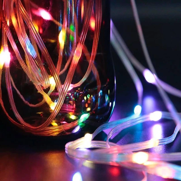 Світлодіодна гірлянда 5 м Shinedo SD-SSL278 50 LED Remote Control/RGB/USB - Фото 3 Світлодіодна гірлянда 5 м Shinedo SD-SSL278 50 LED Remote Control/RGB/USB - изображение 3