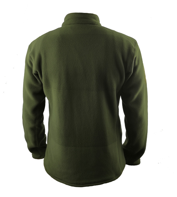 Флісова кофта WinTac Winter polar dark olive 3XL 260 гр/м олива - зображення 2