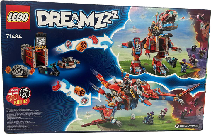 Zestaw klocków LEGO DREAMZzz Dinorobot Coopera C-Rex 917 elementów (71484) (955555906394422) - Outlet - obraz 2