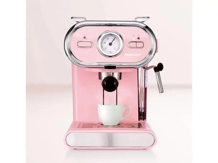 Эспрессо-машина Silver Crest SEM 1100 D3 pink – 15 Bar 1100 Вт - изображение 2