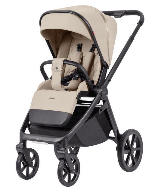 Универсальная коляска Carrello Omega 2 в 1, бежевая CRL-6540 Solar Beige - Фото 3 Универсальная коляска Carrello Omega 2 в 1, бежевая CRL-6540 Solar Beige - изображение 3