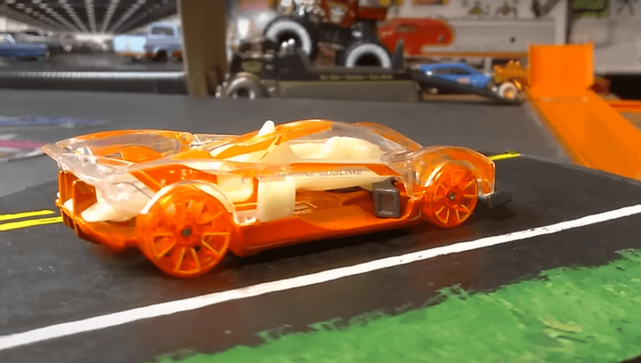 Машинка Хот Вилс TURBINE SUBLIME X-RAYCERS 1:64 Hot Wheels Mattel HCX42 - изображение 3