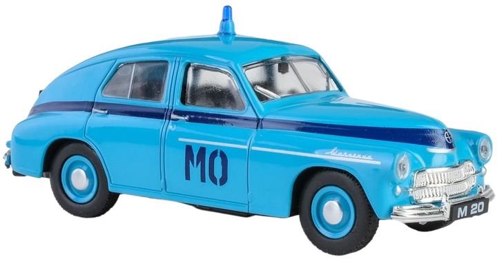 Pojazd metalowy Daffi PRL Warszawa M20 MO (5905422115323) - obraz 4