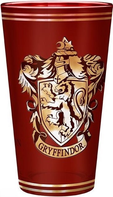 Подарунковий набір ABYstyle Harry Potter Gryffindor: склянка XXL, шпилька, блокнот А6 (3665361078098) - зображення 2