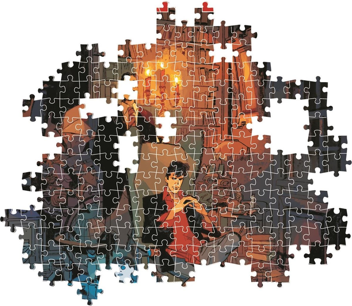 Puzzle Clementoni Compact Dylan Dog 1000 elementów (8005125398171) - obraz 3